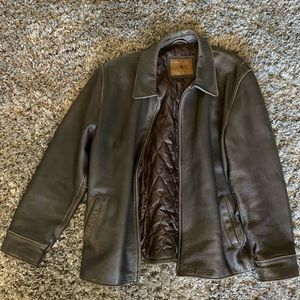 LUCKY BRAND LEATHER JACKET